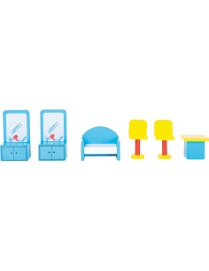 Casa da gioco Parrucchiere con accessori