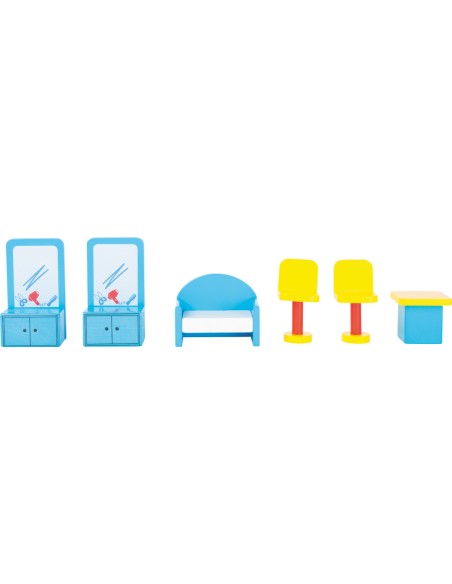 Casa da gioco Parrucchiere con accessori