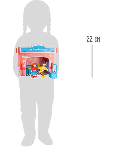 Casa da gioco Parrucchiere con accessori