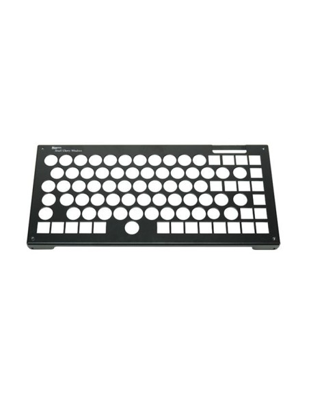 Tastiera compatta Nera  con scudo