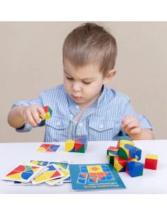 Cubi colorati Montessori