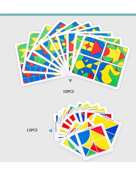 Cubo colorato Montessori