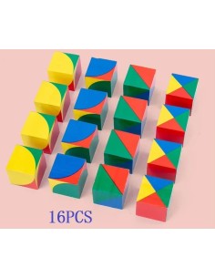 Cubi colorati Montessori