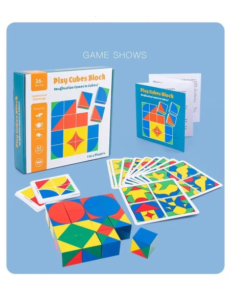 Cubo colorato Montessori