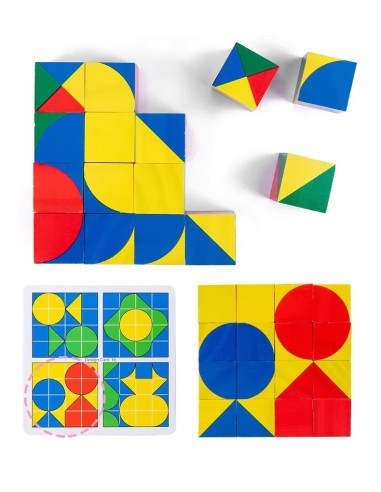 Cubo colorato Montessori