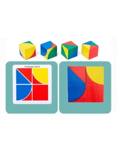 Cubi colorati Montessori