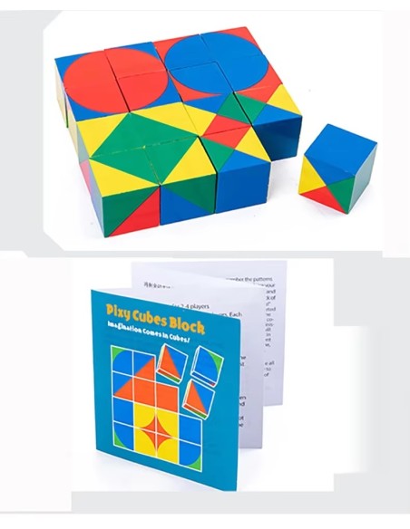 Cubo colorato Montessori