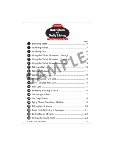 Sequenze attività quotidiane LOGOPEDIA