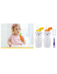 Bottiglia orsetto set da 2 pz.