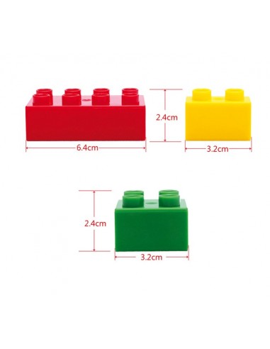 Mattoncini compatibili set da 100pz.