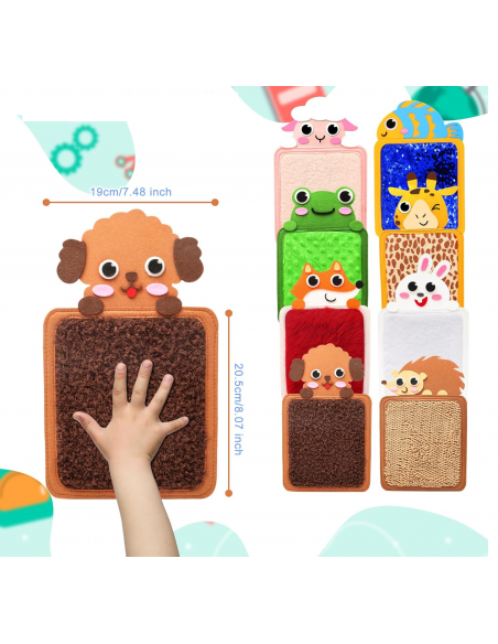 Tappetini tattili Zoo