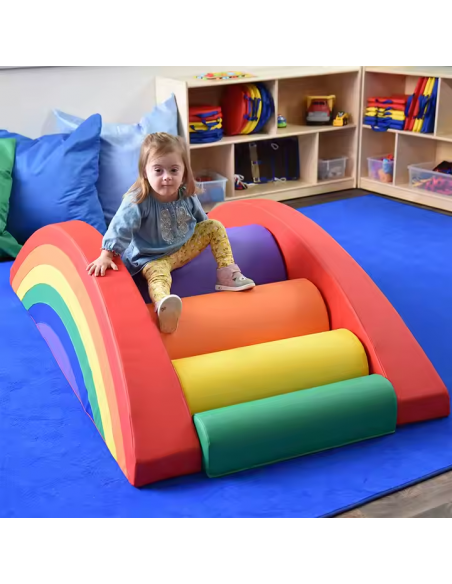Percorso psicomotricità Arcobaleno dei rulli NUVOLA