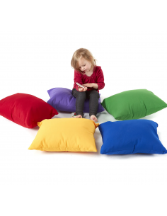 Set cuscini morbidi quadrati 8pz.