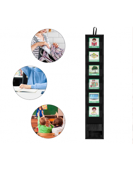 Programma Giornaliero Visivo per bambini con 45 carte attività