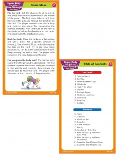 Mazzo divertente per rafforzare la parte superiore del corpo e il tronco Fun Deck