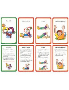 Mazzo divertente per rafforzare la parte superiore del corpo e il tronco Fun Deck