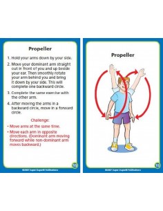 Mazzo divertente per rafforzare la parte superiore del corpo e il tronco Fun Deck