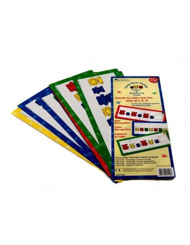 Schede per orsetti da contare e da ordinare