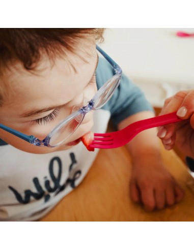 Forchetta sensory  magenta di TalkTools