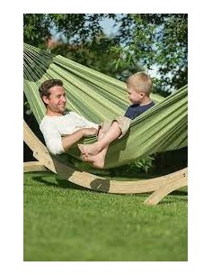 Amaca doppia Supporto Legno