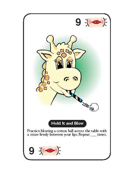 Esercizi di oral-motor Posso farlo  Fun Dec