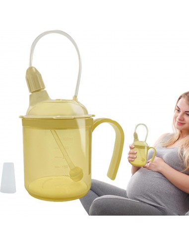 Tazza con manico, becuccio e cannuccia da 300 ml