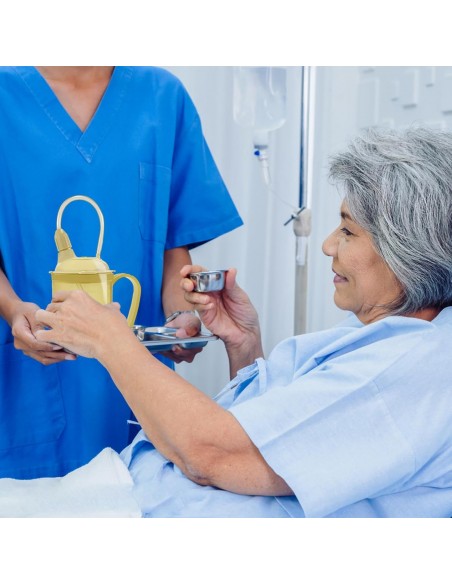 Tazza con manico, becuccio e cannuccia da 300 ml