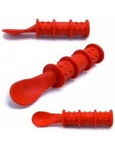 Cucchiaino Textured Rosso