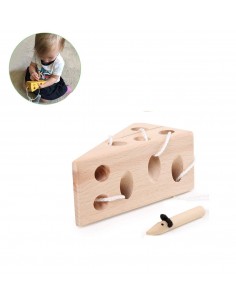 Formaggio e topo da infilare