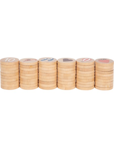 Associa le figure ed esplora il mondo– gioco didattico in legno 3+