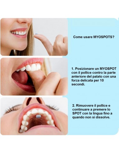 Myospots – Allenamento miofunzionale per postura linguale