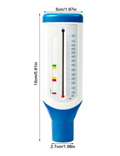 Misuratore di Picco di Flusso - 60-800 l/min – Per Adulti
