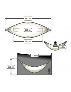 Amaca terapeutica doppia "Modesta"
