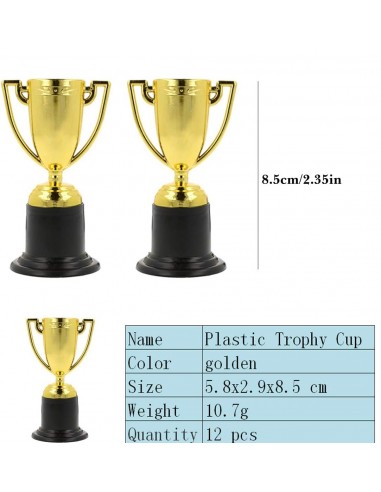 Mini Trofeo Argento/Oro – Rinforzo Positivo per Bambini