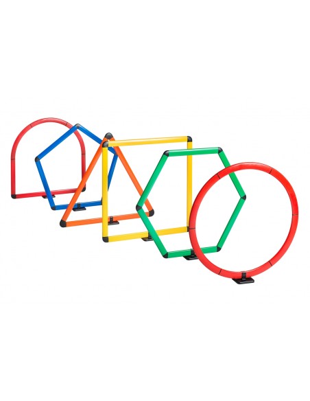 Percorso a ostacoli forme geometriche