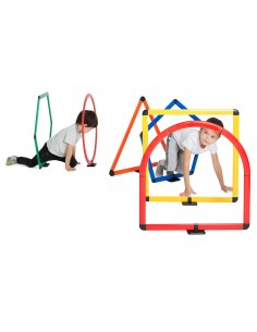 Percorso a ostacoli forme geometriche