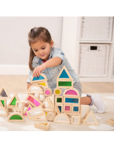 Blocchi colorati  Arcobaleno 24 pz.