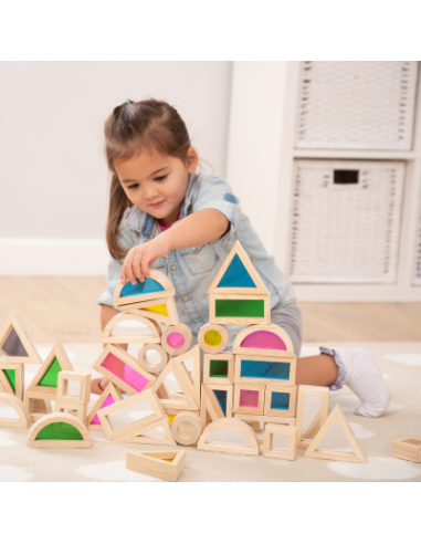 Blocchi colorati  Arcobaleno 24 pz