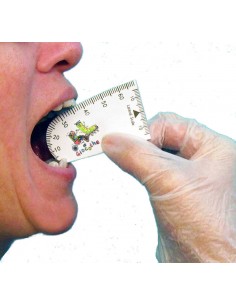 Scala graduata per la misurazione dell'apertura della bocca 10pz.