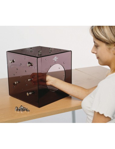 Cubo riabilitazione polso e dita in plexiglass
