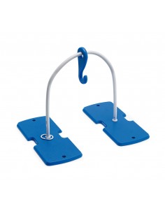 Sussidio riabilitativo con tubo sagomabile e accessori per esercizi di motricità fine