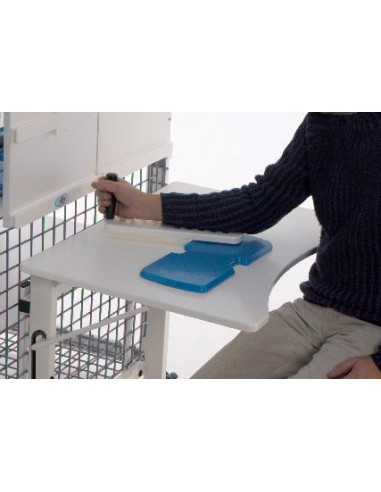 Sussidio riabilitativo con manopola per mano, polso, gomito e spalla