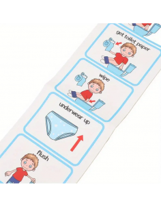 Programma visivo Vado al bagno – supporto per autonomia e igiene personale