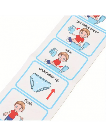 Programma visivo Vado al bagno – supporto per autonomia e igiene personale