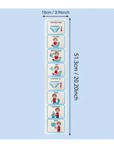 Programma visivo “Vado al bagno” – supporto per autonomia e igiene personale
