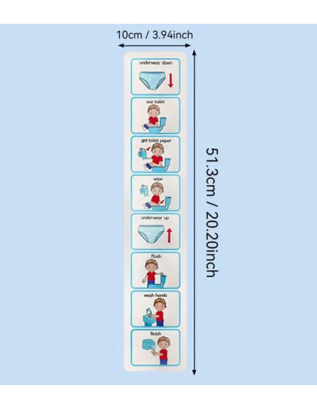 Programma visivo “Vado al bagno” – supporto per autonomia e igiene personale
