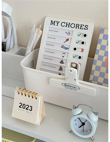 Tabella attività giornaliere per bambini – My Chores personalizzabile