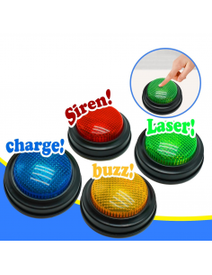 Set di 4 Buzzer Luminosi e Sonori – Giochi Educativi per Bambini