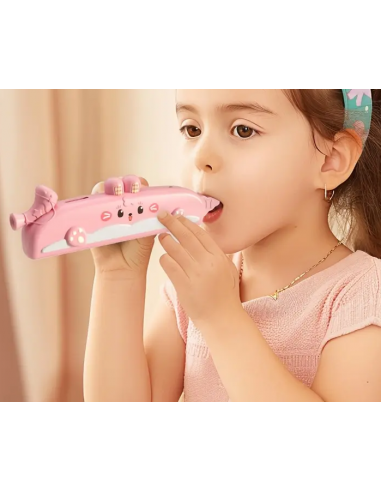 Armonica 3 in 1 per bambini – Armonica, Fischietto e Trombetta