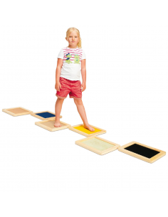 Percorso Sensoriale in Legno 6pz.